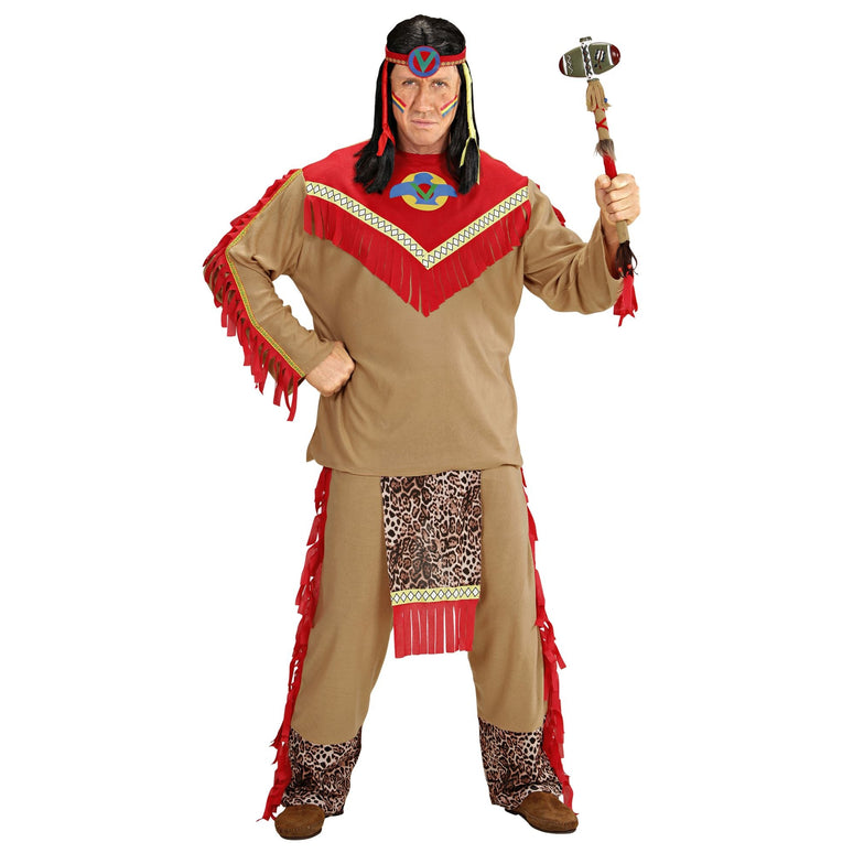 Indiaan kostuum  "Sitting Bull"