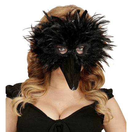 Vogelmasker zwart