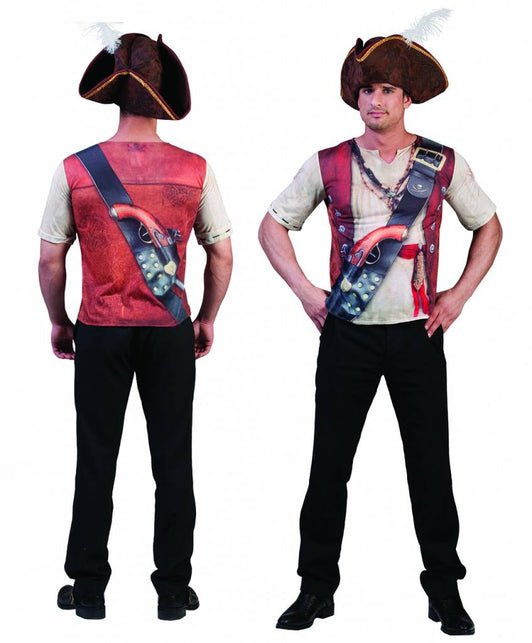 Funny Fashion 3D T-shirt Piraat