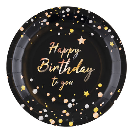 Funny Fashion 8 borden verjaardag Happy birthday