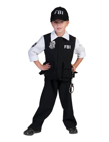 Funny Fashion Agenten kostuum FBI kind