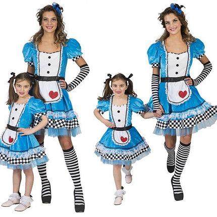Funny Fashion Alice in sprookjesland jurkje kind