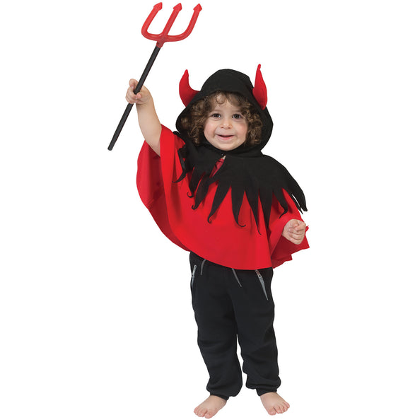 Funny Fashion Baby cape duivel pak Stijn