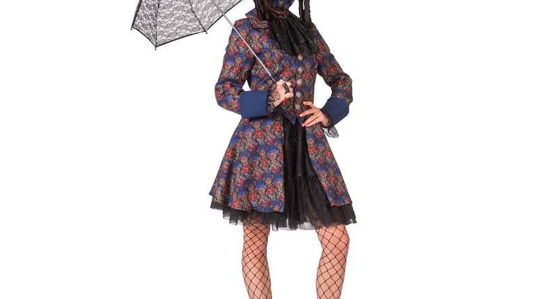 Funny Fashion Barokke jas kostuum Nienke