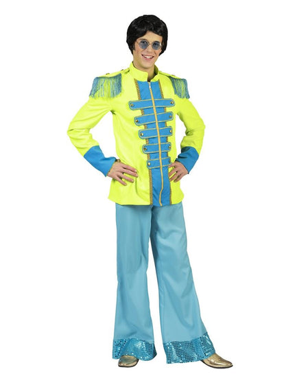 Funny Fashion Beatles Jas in groen