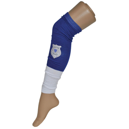 Funny Fashion Beenwarmers politie 60cm