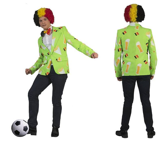 Funny Fashion Belgische frites verkleed jas