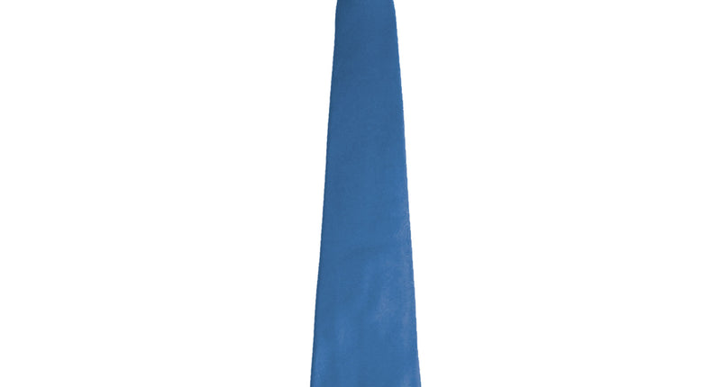 Funny Fashion Blauwe disco stropdas