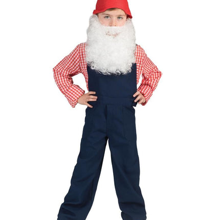 Funny Fashion Blauwe overalls voor kinderen