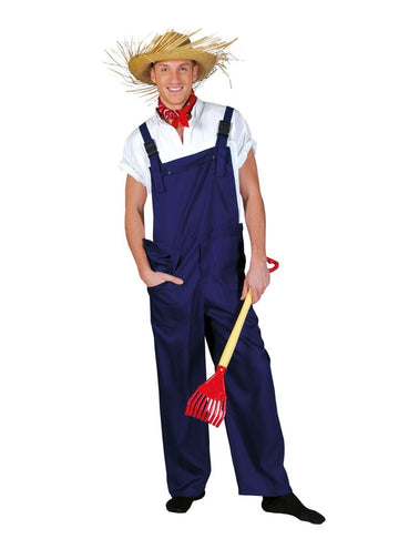 Funny Fashion Blauwe party overalls