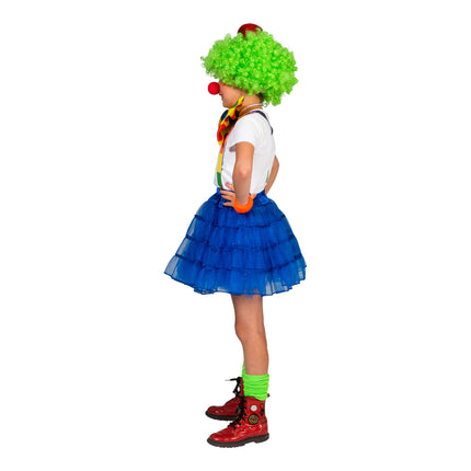 Funny Fashion Blauwe petticoat Sterre kinderen