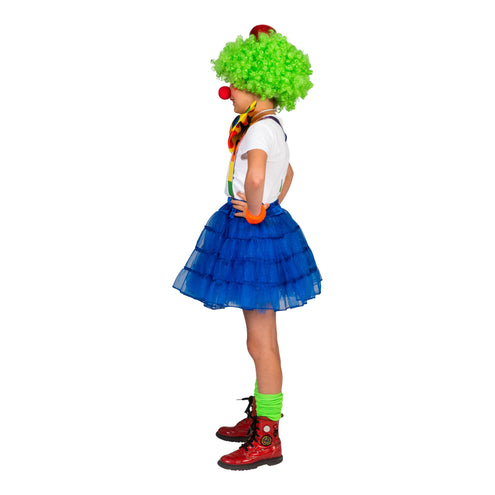 Funny Fashion Blauwe petticoat Sterre kinderen