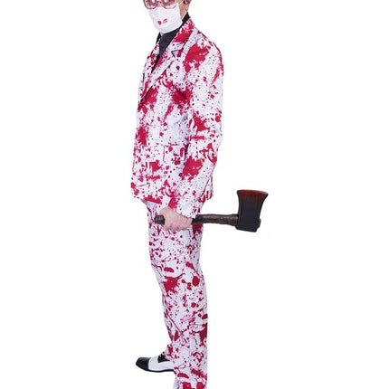 Funny Fashion Bloederige moordenaar Ben pak man