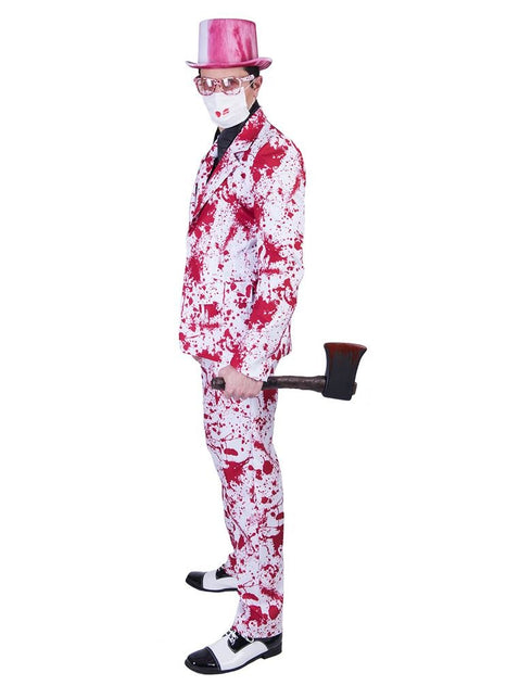 Funny Fashion Bloederige moordenaar Ben pak man