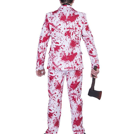 Funny Fashion Bloederige moordenaar Ben pak man