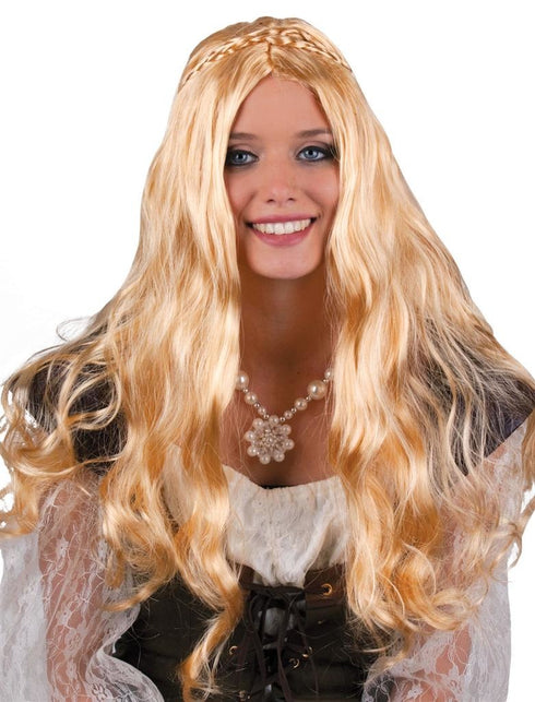 Funny Fashion Blonde prinses pruik