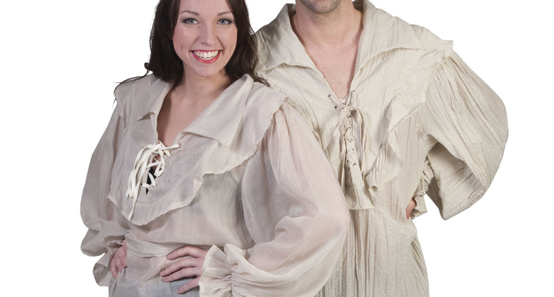 Funny Fashion Blouse beige historisch