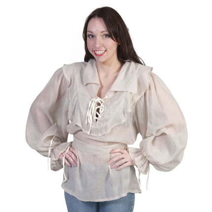 Funny Fashion Blouse beige historisch
