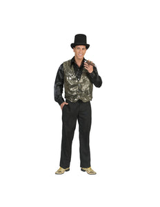 Funny Fashion Blues Brother vestje Sean