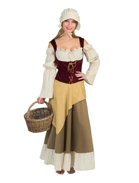 Funny Fashion Boerinnen kostuum Bertha