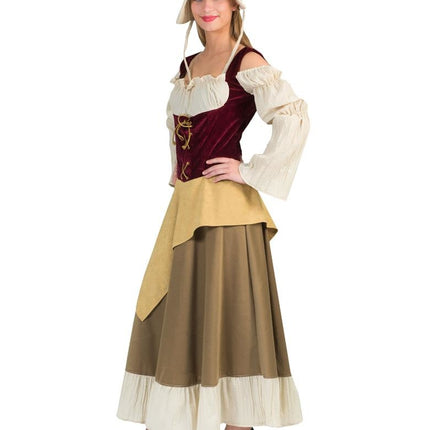 Funny Fashion Boerinnen kostuum Bertha