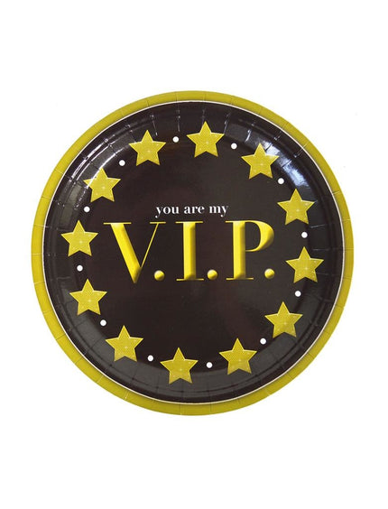 Funny Fashion Borden 8 stuks VIP 23cm