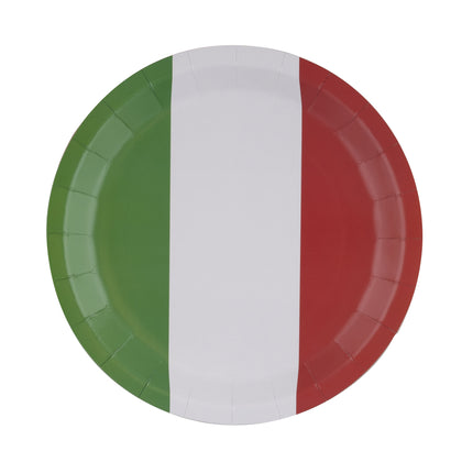 Funny Fashion Borden Italië groen wit rood