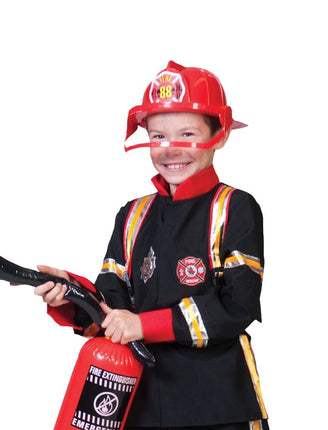 Funny Fashion Brandweerhelm met klep kinderen
