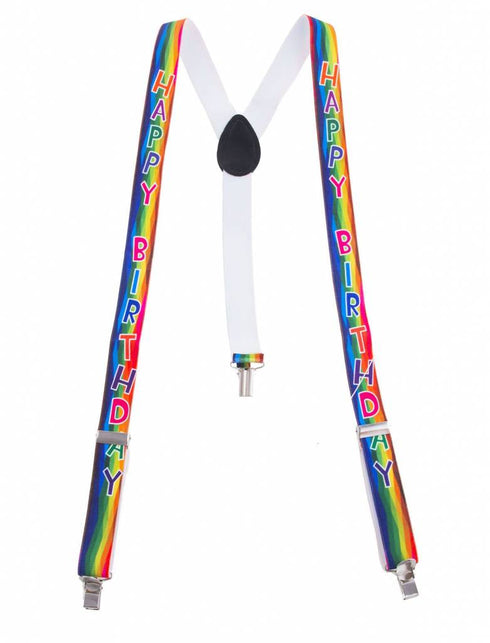 Funny Fashion Bretel Happy Birthday