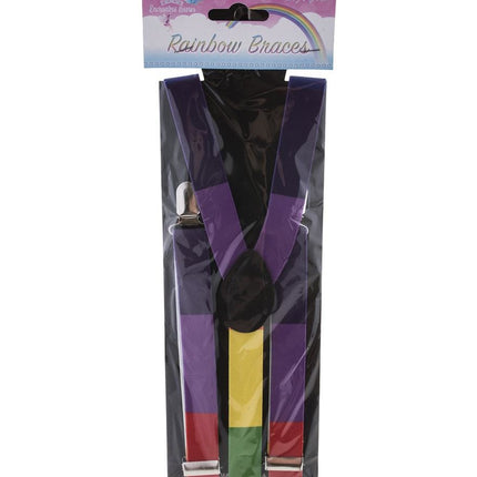 Funny Fashion Bretellen regenboog