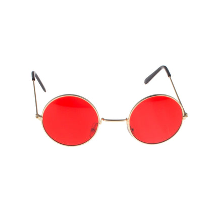Funny Fashion Bril Lennon rood