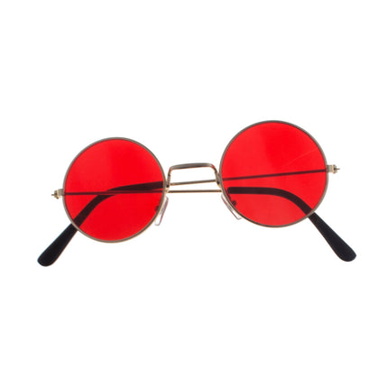 Funny Fashion Bril Lennon rood