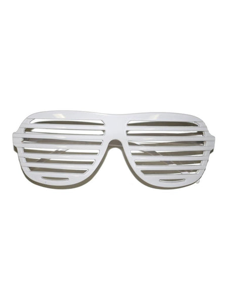 Funny Fashion Bril luikjes wit