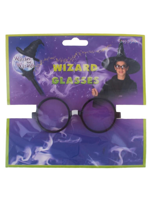 AOMIG Tovenaar ronde bril, Zwart Rond Brilmontuur Zonder Lenzen, Retro Tovenaarbril Voor Volwassenen, Plastic Bril, Fancy Dress Accessoire Voor Halloween Party Cosplay AOMIG Tovenaar ronde bril, Zwart Rond Brilmontuur Zonder Lenzen, Retro Tovenaarbril Voor Volwassenen, Plastic Bril, Fancy Dress Accessoire Voor Halloween Party Cosplay
