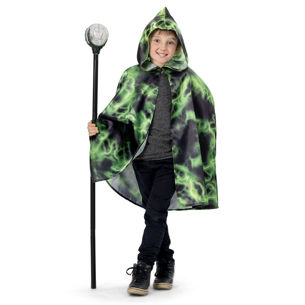 Funny Fashion Cape met kap Carlos