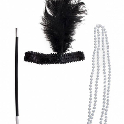 Funny Fashion Charleston verkleed set 3dlg