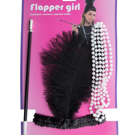 Funny Fashion Charleston verkleed set 3dlg