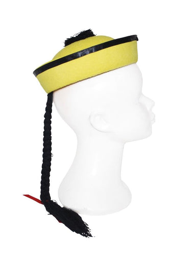 Funny Fashion Chinese hoed Kyona met vlecht