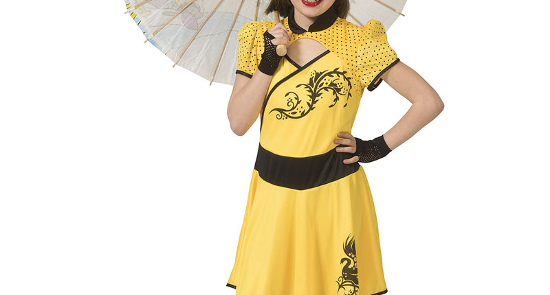 Funny Fashion Chinese jurk Ling meiden