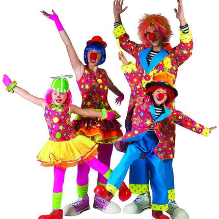 Funny Fashion Clown broek Sparkie met sterren