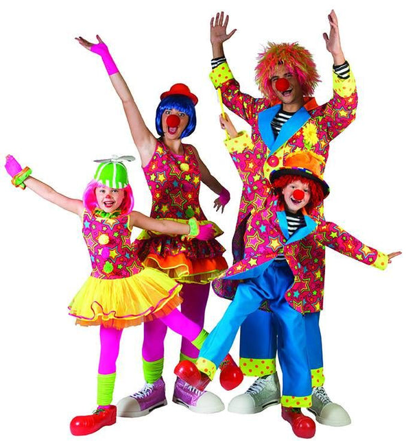 Funny Fashion Clown broek Sparkie met sterren