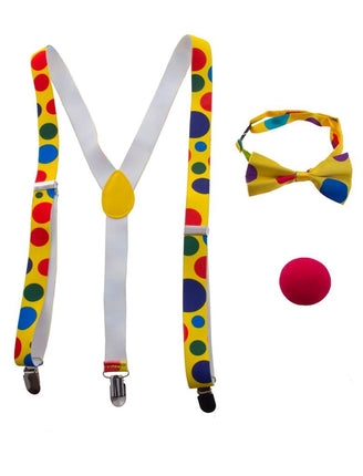 Funny Fashion Clown set Japie 3-dlg