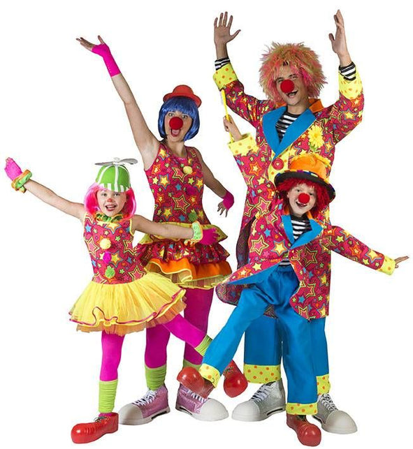 Funny Fashion Clown verkleed jurkje voor dames
