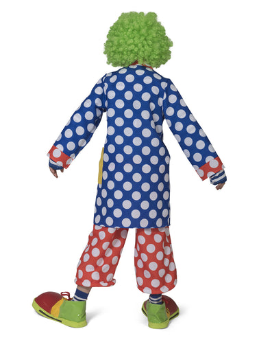Funny Fashion Clownsjas kind  Carlo met bollen