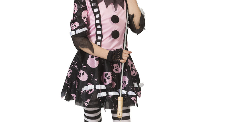 Funny Fashion Clownsjurk Pipa roze meiden