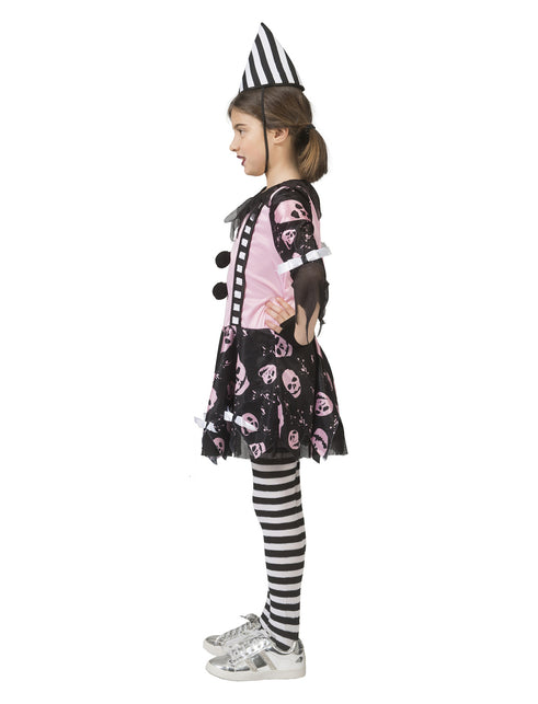 Funny Fashion Clownsjurk Pipa roze meiden