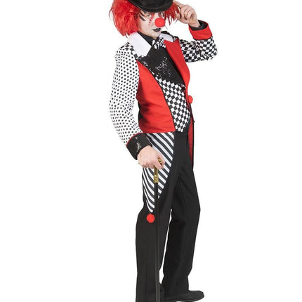 Funny Fashion Clownspak Jester Harley heren