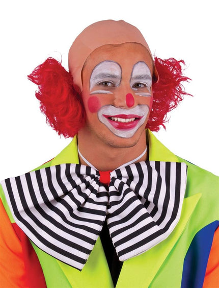 Funny Fashion Clownspruik Kletskop rood