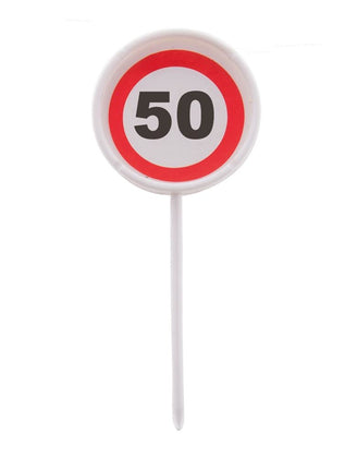 Funny Fashion Cocktail prikkers 50 jaar