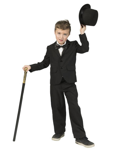 Funny Fashion Colbert zwart kinderen